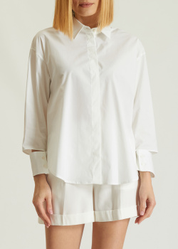 Рубашка-оверсайз Dondup белого цвета, фото